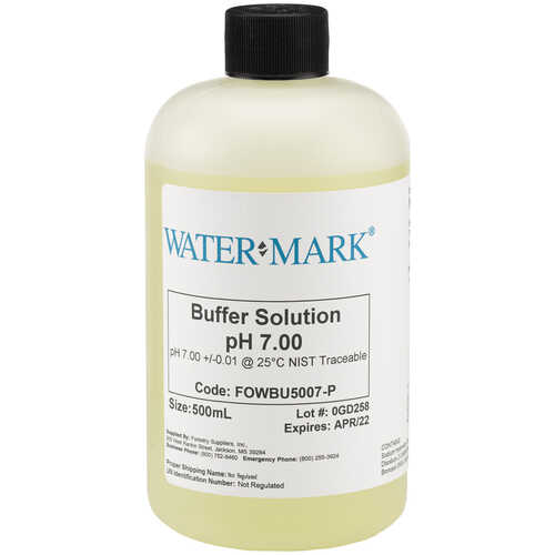 WaterMark® NIST Traceable pH Buffer Solutions