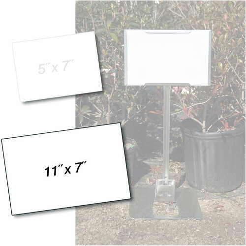 Blank Sign Cards