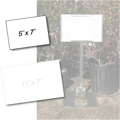 Blank Sign Cards