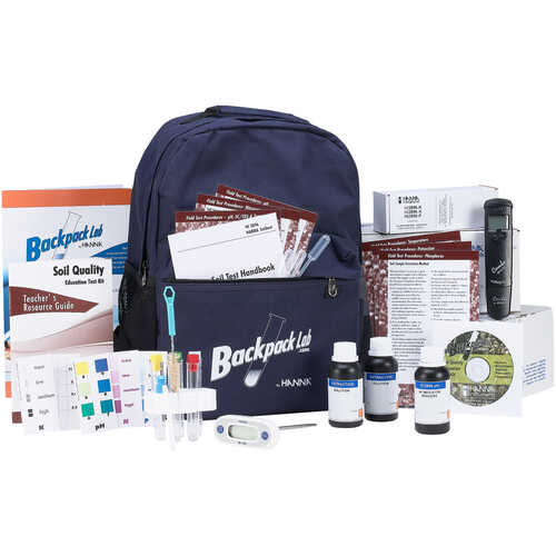 Hanna Instruments® Backpack Lab™ Water Quality Education Test Kit