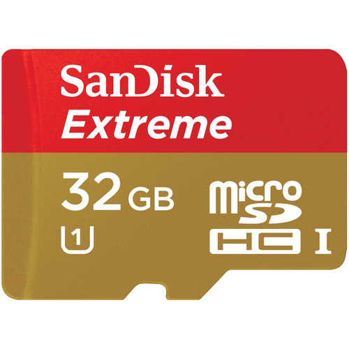 SanDisk® Extreme® microSDHC™ Memory Cards