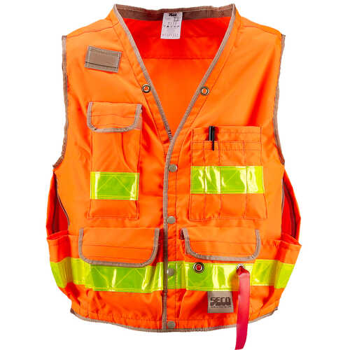 SECO Class 3 Safety Utility Vest Large Size 48-50