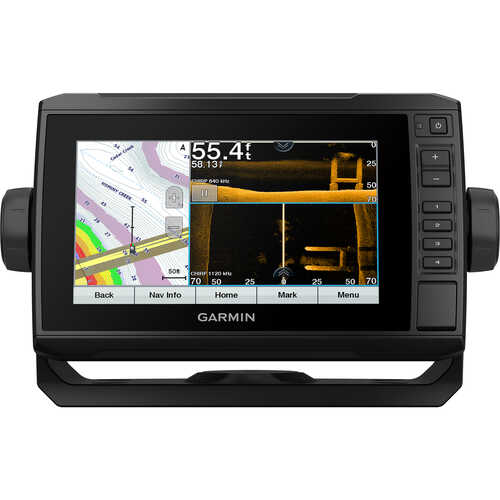 Garmin echoMAP Plus 73sv UHD Chartplotter w/GT54UHD-TM Transducer and U.S. LakeVü g3
