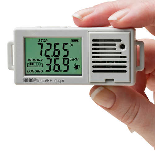 HOBO UX100 Temperature/Relative Humidity Data Logger with 2.5% Accuracy