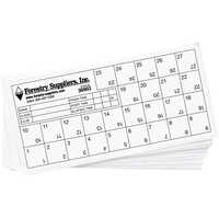 Forestry Suppliers Orienteering Control Cards, Pack of 25