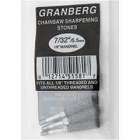 7/32” Grinding Wheels Granberg Precision Chainsaw Chain Sharpener, Pack of 3