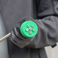 FlowZone Adjustable 5-in-1 Spray Pattern Quick-Connect Nozzle