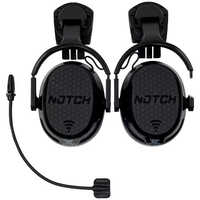 Notch Hook Ups Helmet Mount Earmuffs