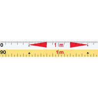 Keson Fiberglass Tape Refill, 30m, Model RF-30 mm