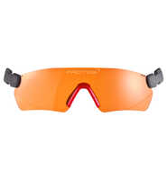 Integrated Safety Glasses for Pfanner Protos Integral Helmets, Orange