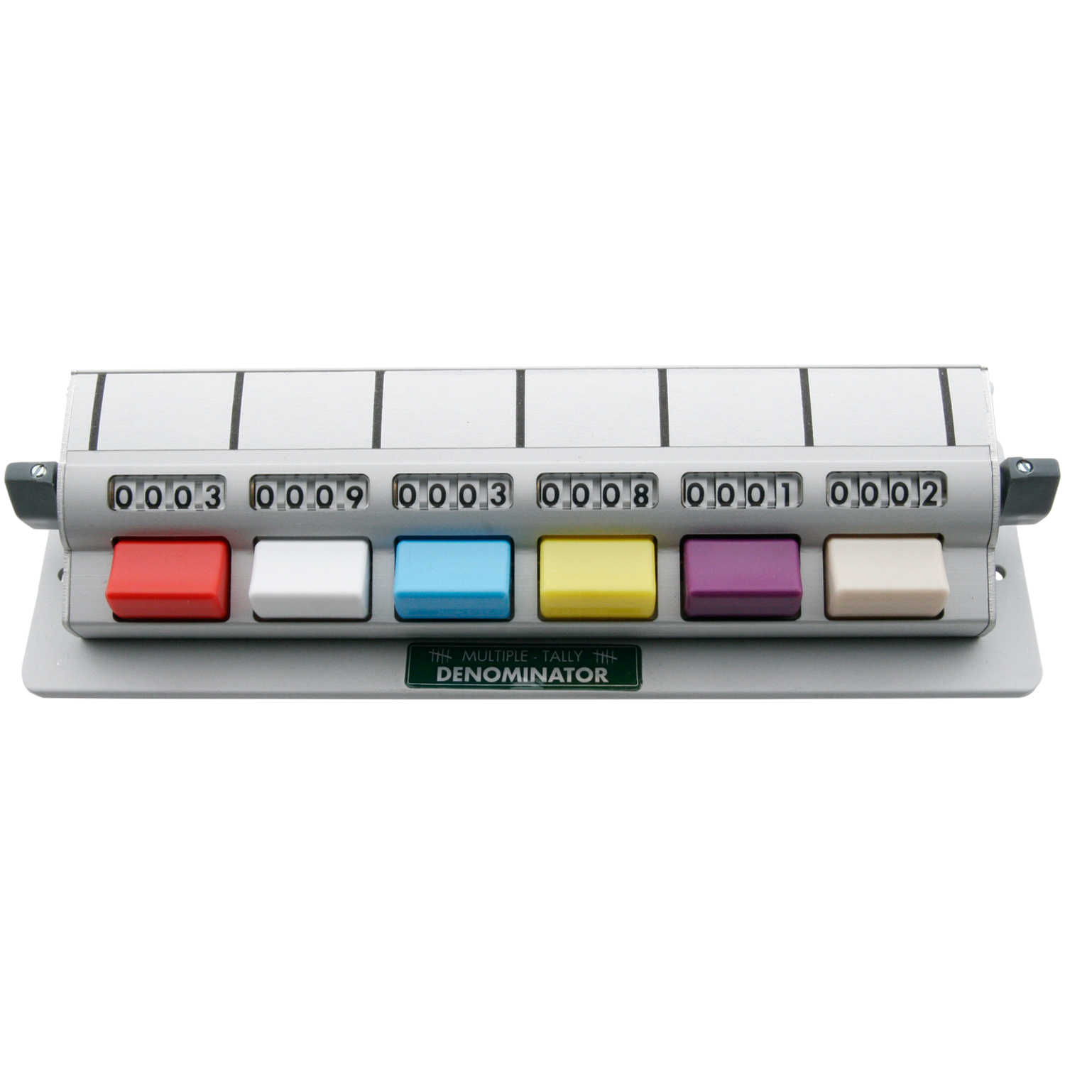 GOGO Bank Counter Desk Mechanical Counter Metal Multiple-Unit Tally Counter Wholesale for Event