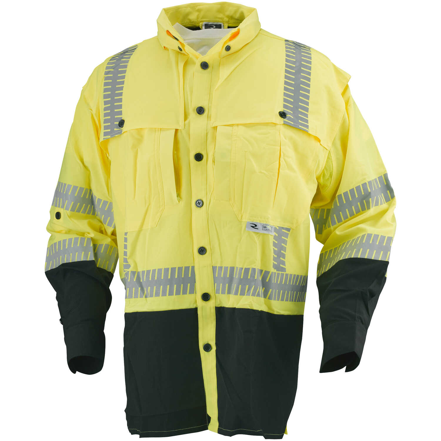 X-Large Inc. Radians SW11-2BGR-XL Type R Class 2 Stretch Ripstop Wind Shirt