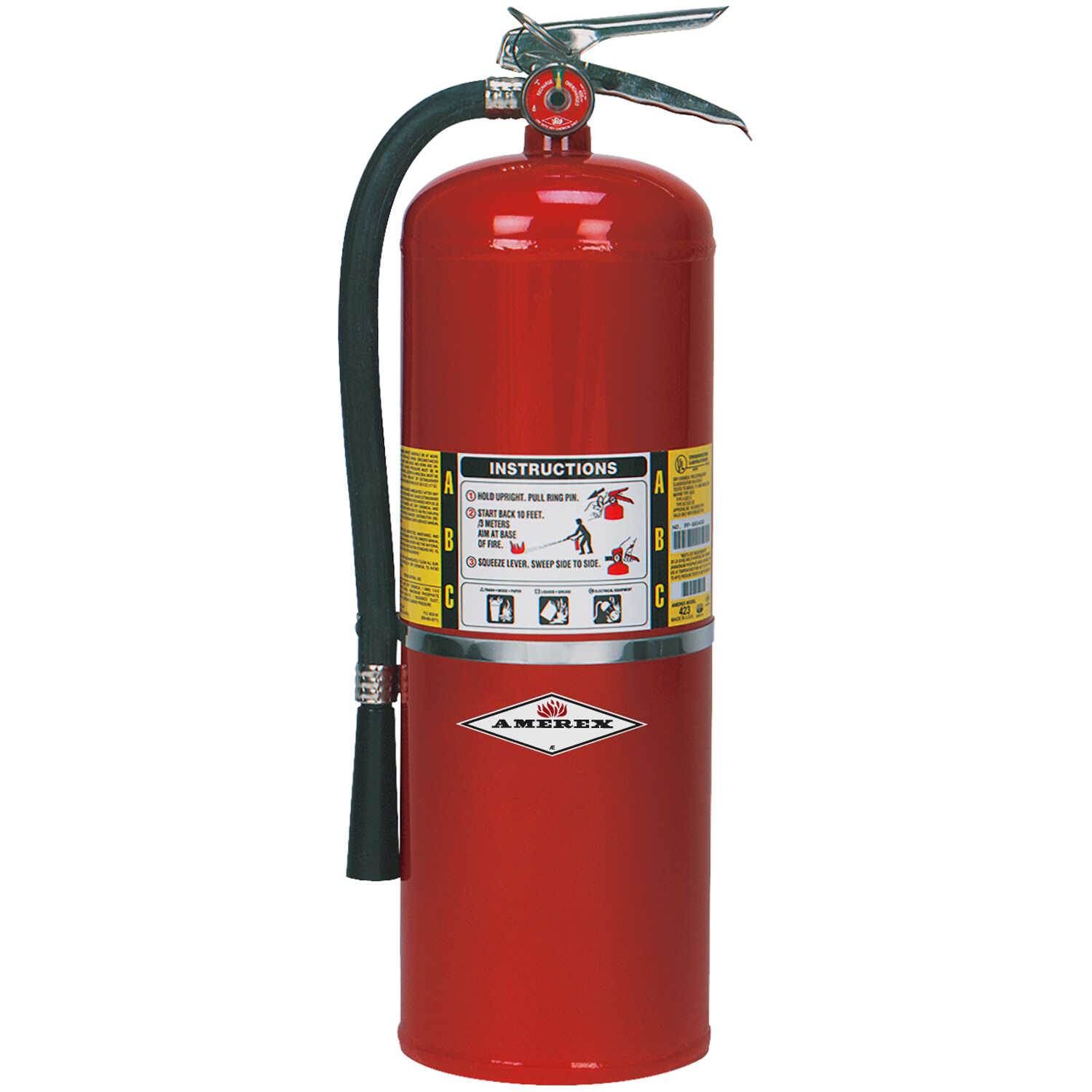 Fire Extinguisher Ul Rating Chart