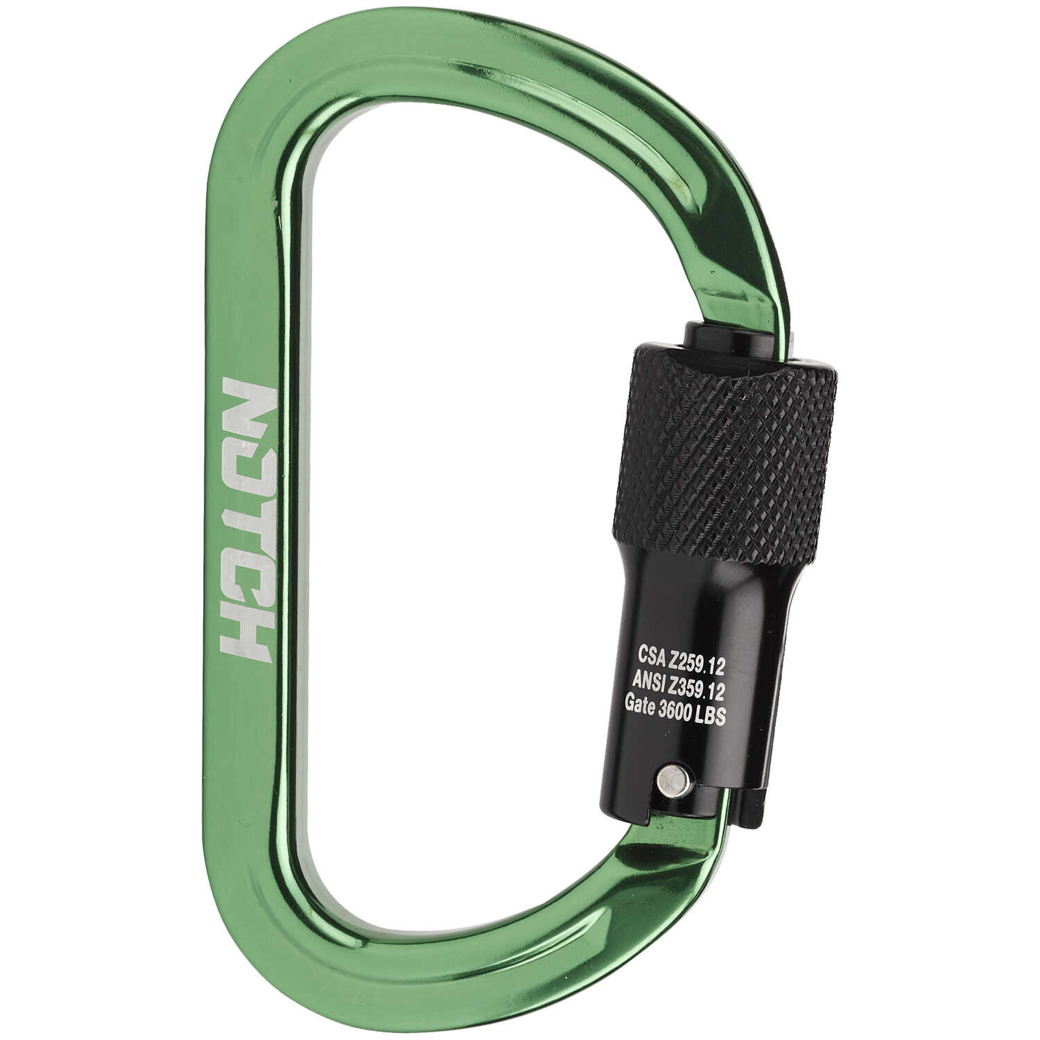 Notch Oval Aluminum Carabiners Forestry Suppliers, Inc.