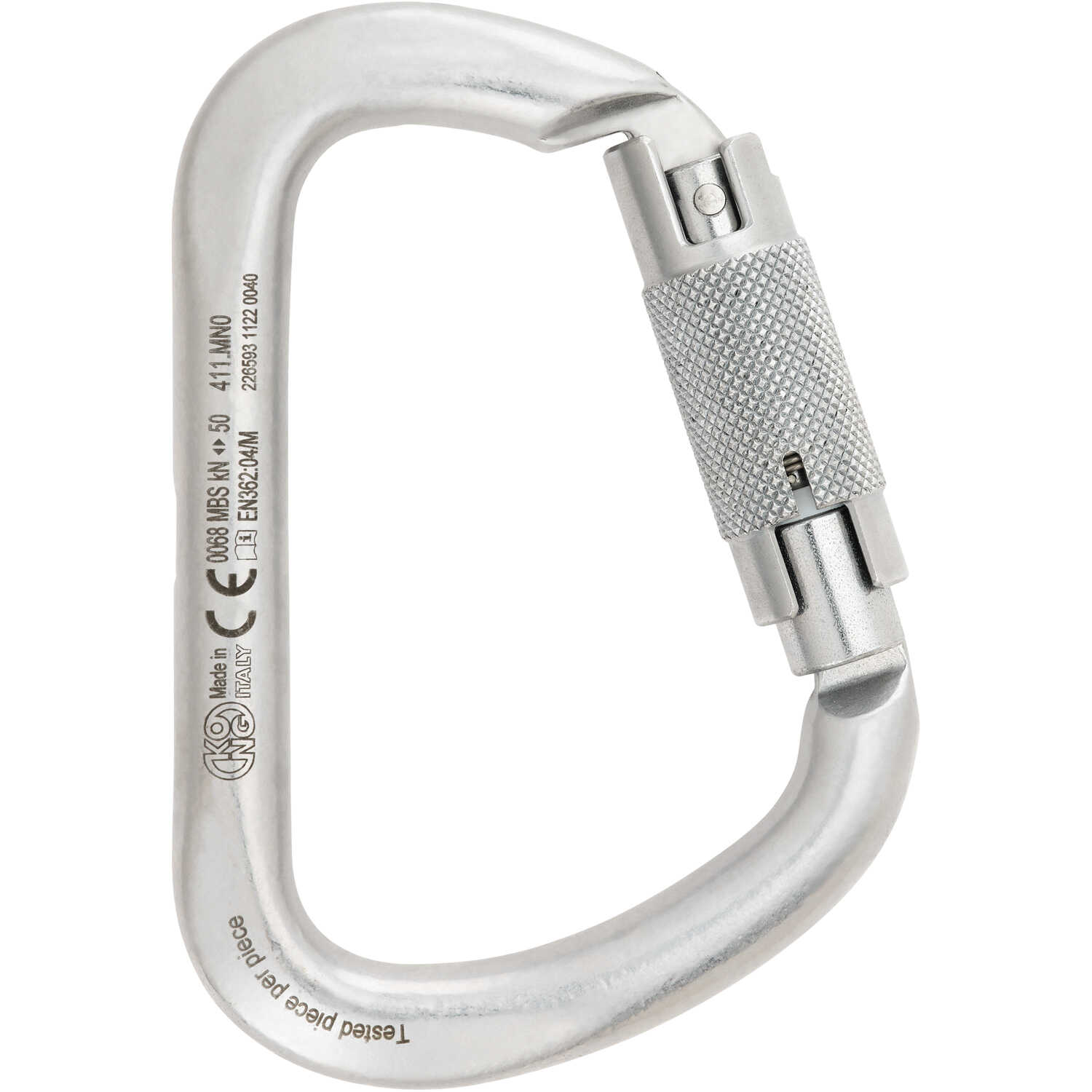 Petzl Am'D H-Frame Black Twist-Lock Carabiner