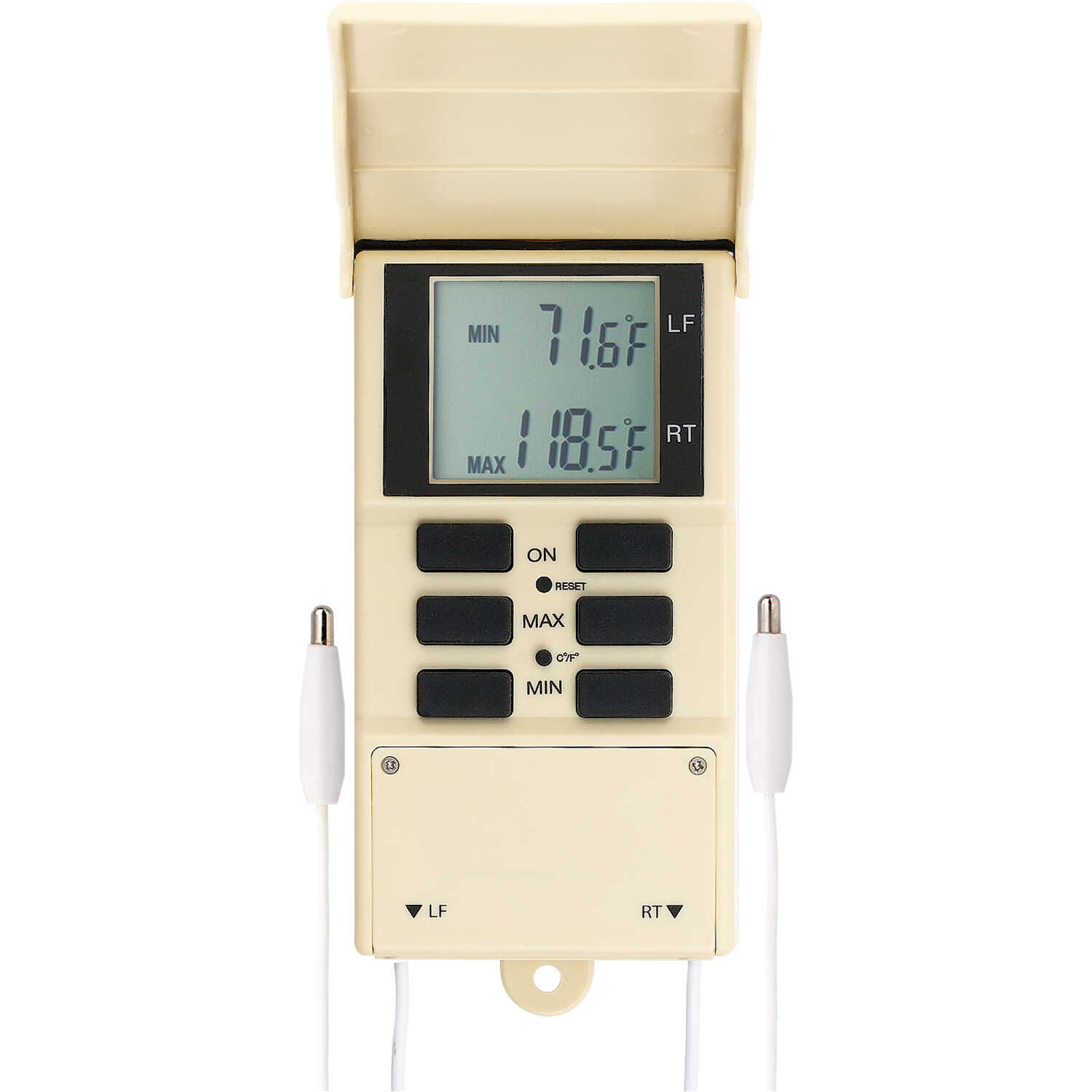 Max Min Thermometers With Push-Button Reset