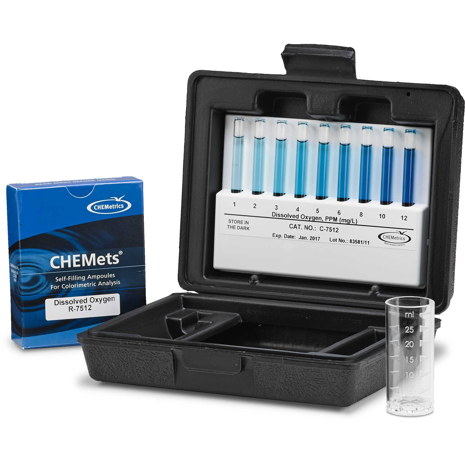 Dissolved Oxygen Color Chart