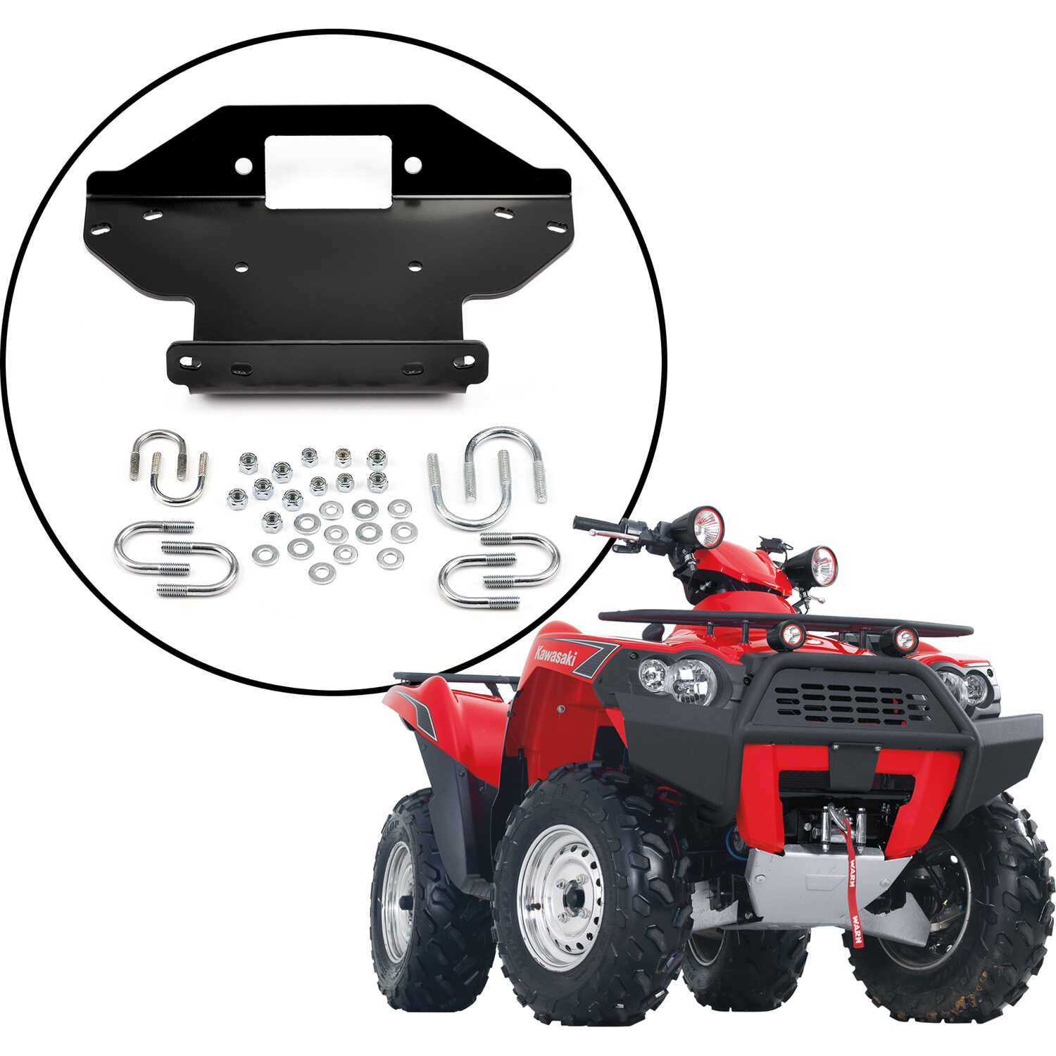 Warn ATVUTV Winch Mounting Kits Forestry Suppliers, Inc.