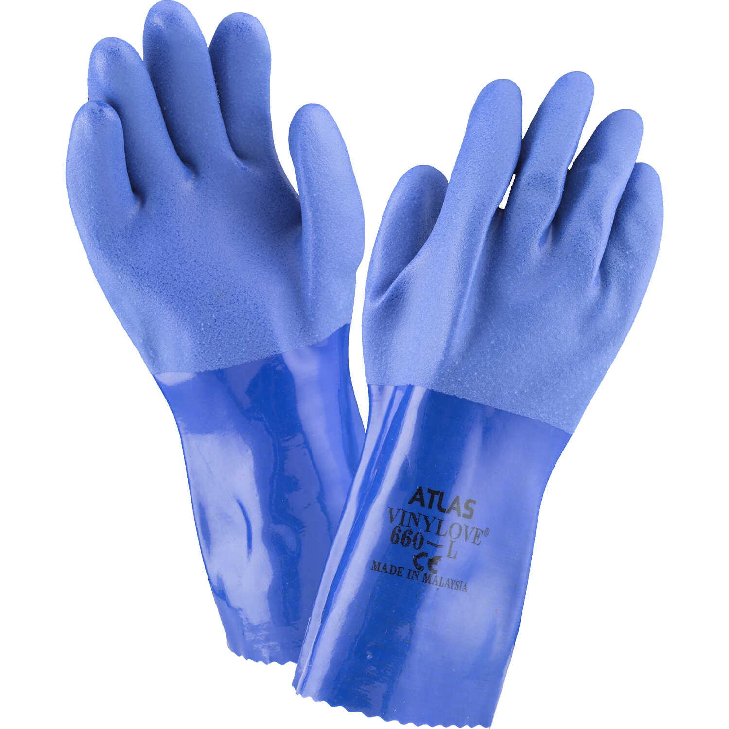 Showa Atlas Vinylove Triple Dipped Textured Glove