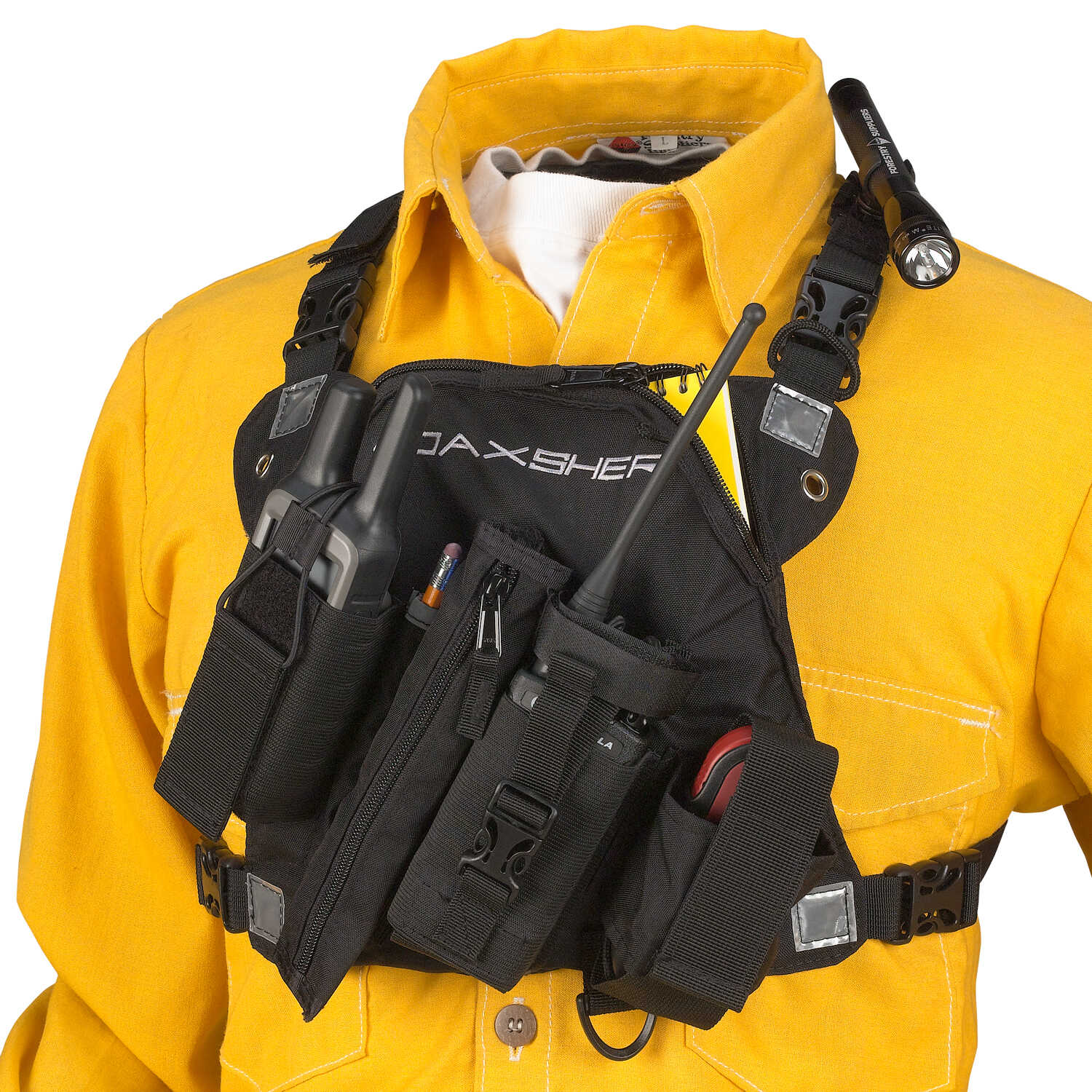 ptakaCoaxsher RCP-1 Pro ラジオハーネス 新品 COAXSHER RCP-1 Pro Radio Chest Harness for 2 Way Radio