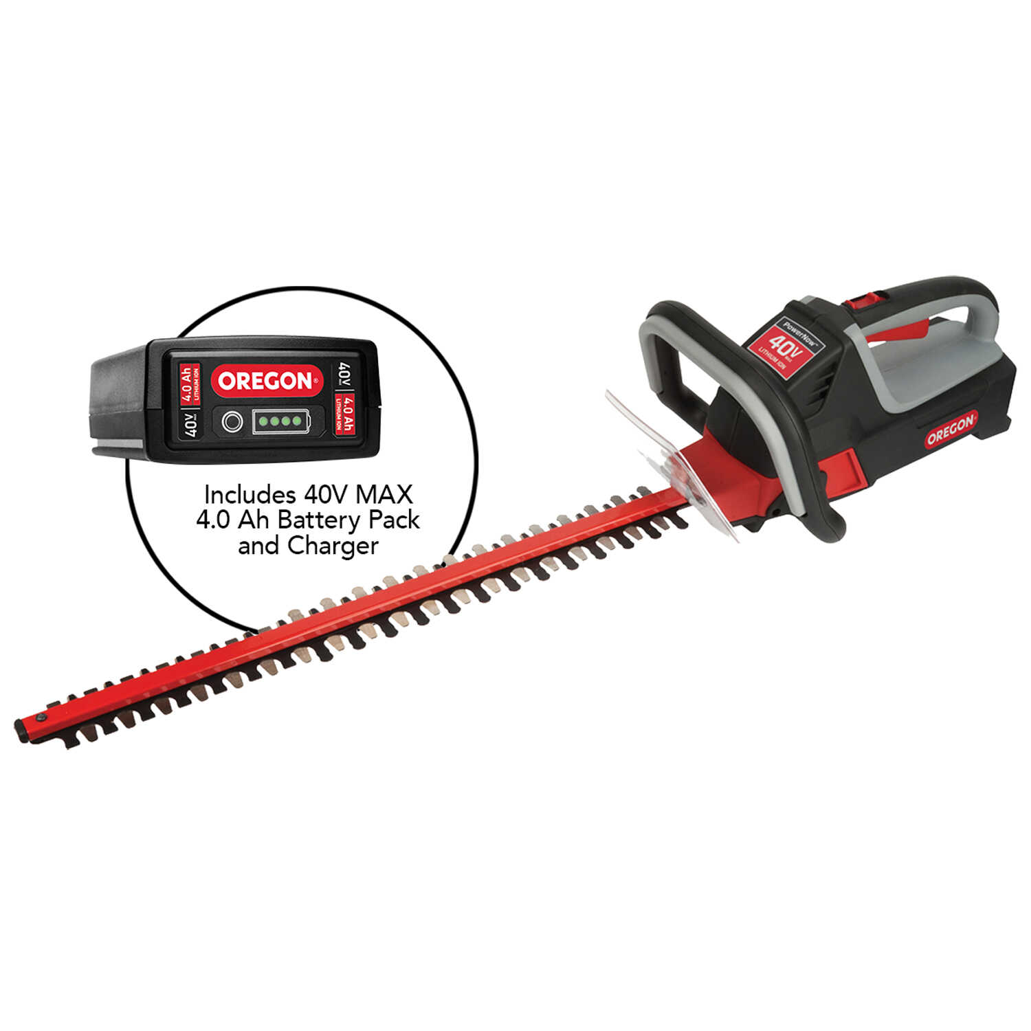 Oregon HT250 Cordless Hedge Trimmer - No Battery / No Charger - Tool