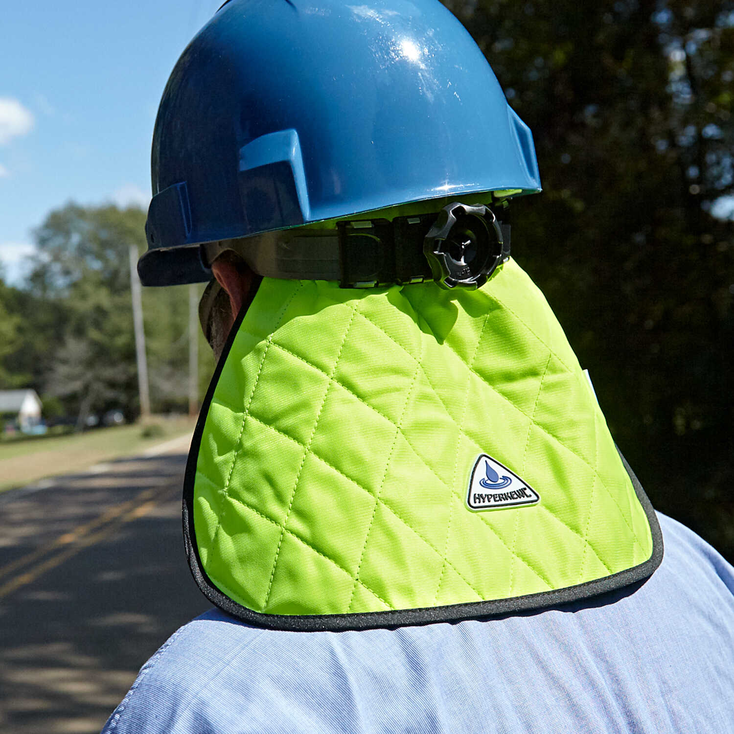 hard hat cooling neck shade