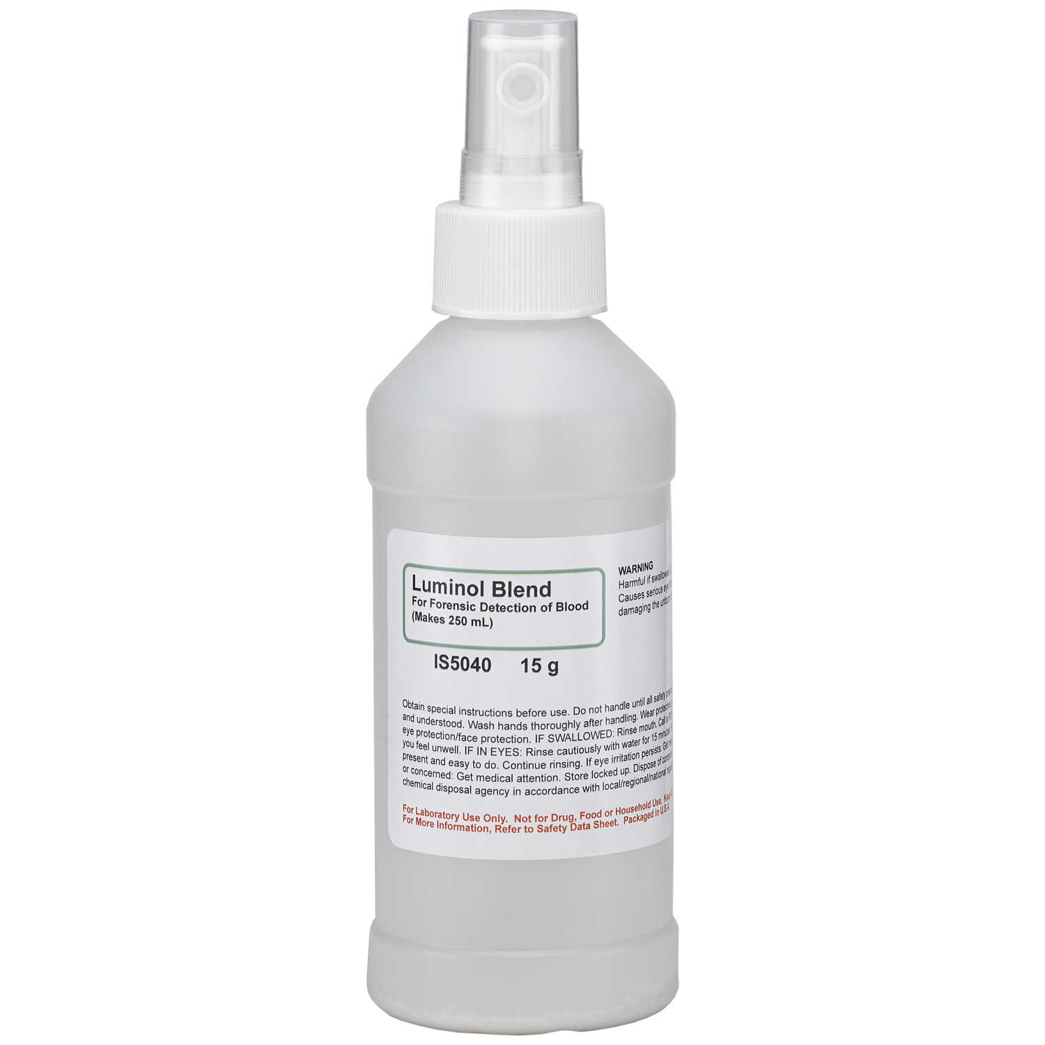 Aldon® Innovating Science™ Luminol Blend for Forensic Detection of Blood