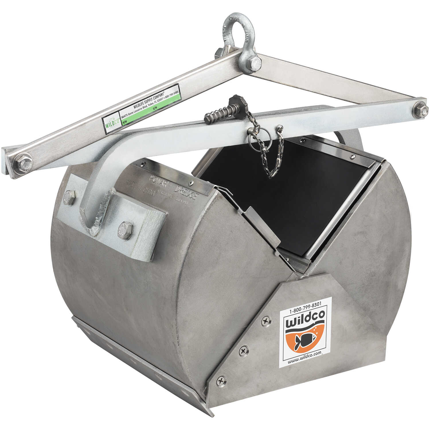 Wildco Standard Ponar Stainless Steel Grab Forestry Suppliers, Inc.