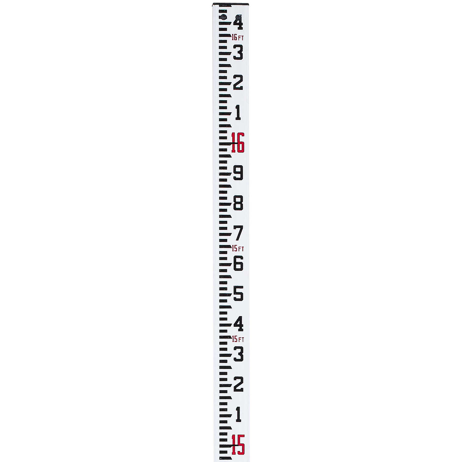 Series 13-foot leveling rod with graduations in inches CR Details about   Seco Rectangular 