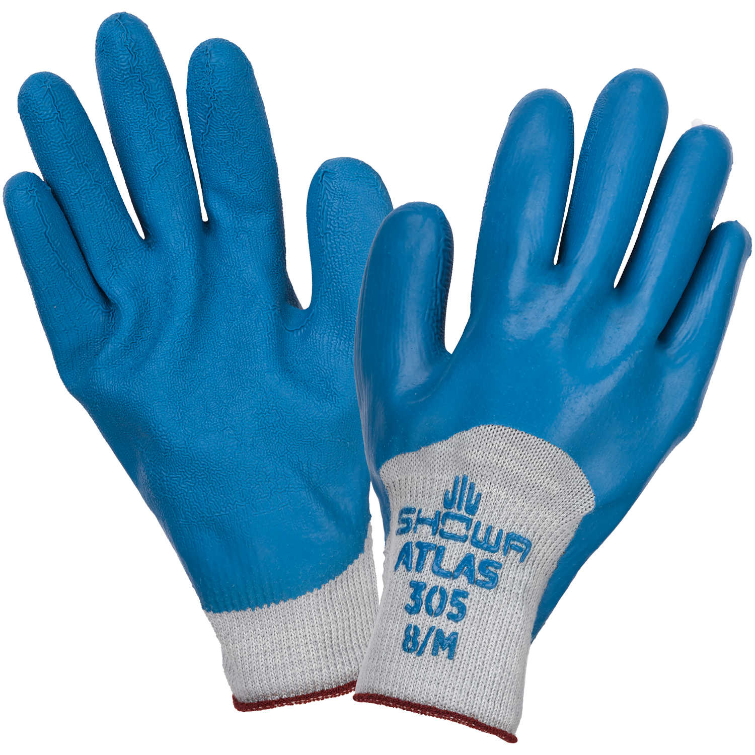 Showa Atlas Rubber Coated Glove 