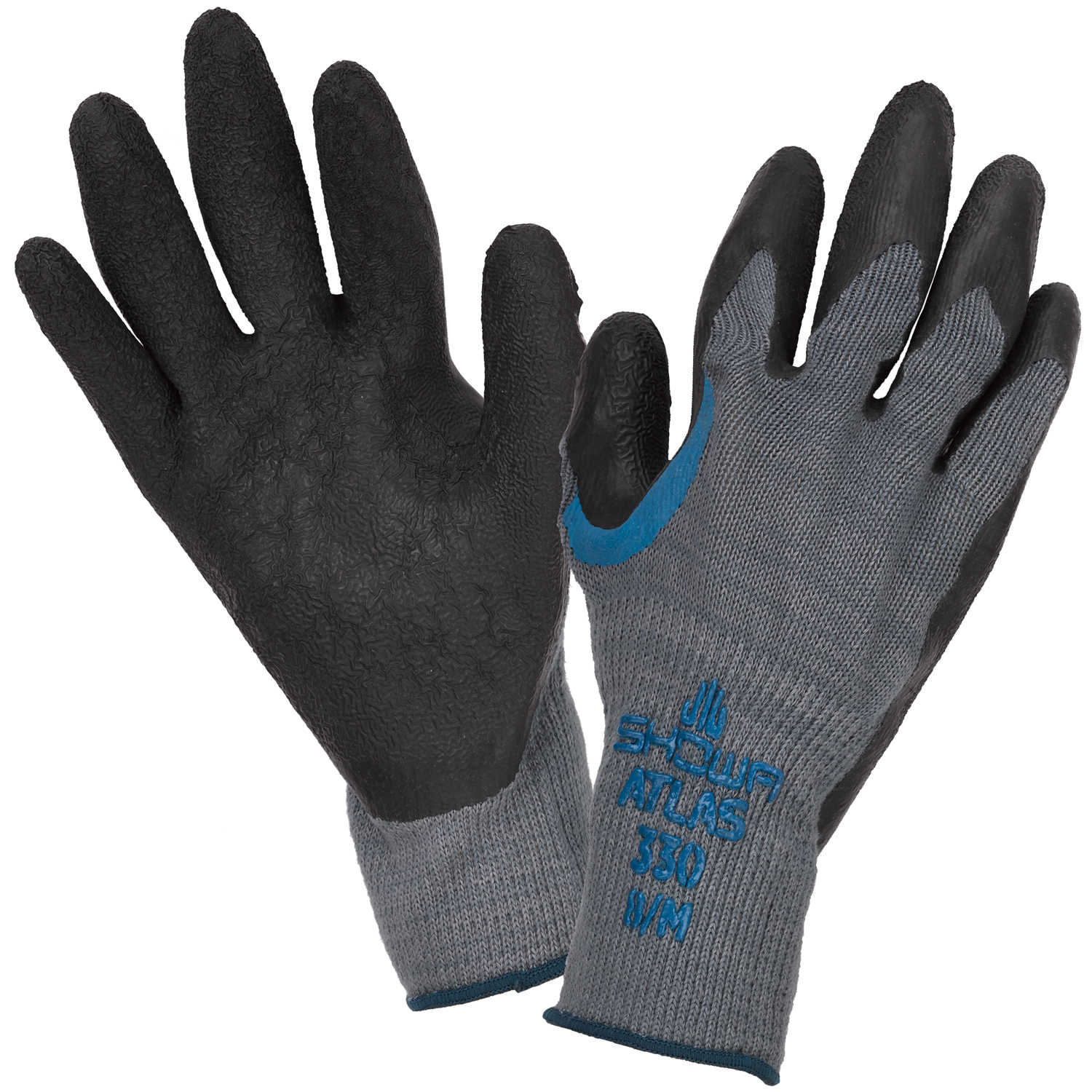 Size 10 XL 1 Pair Showa 330 Re-Grip Safety Gloves 