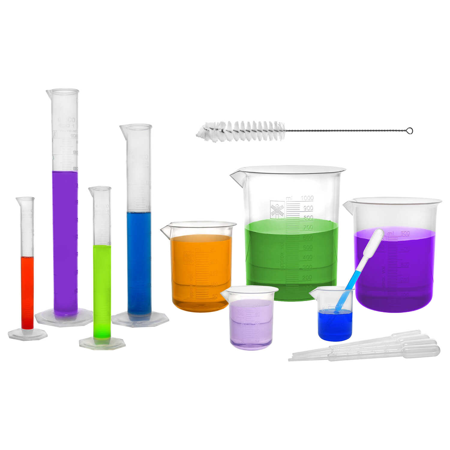 15Piece Plastic Labware Set Forestry Suppliers, Inc.