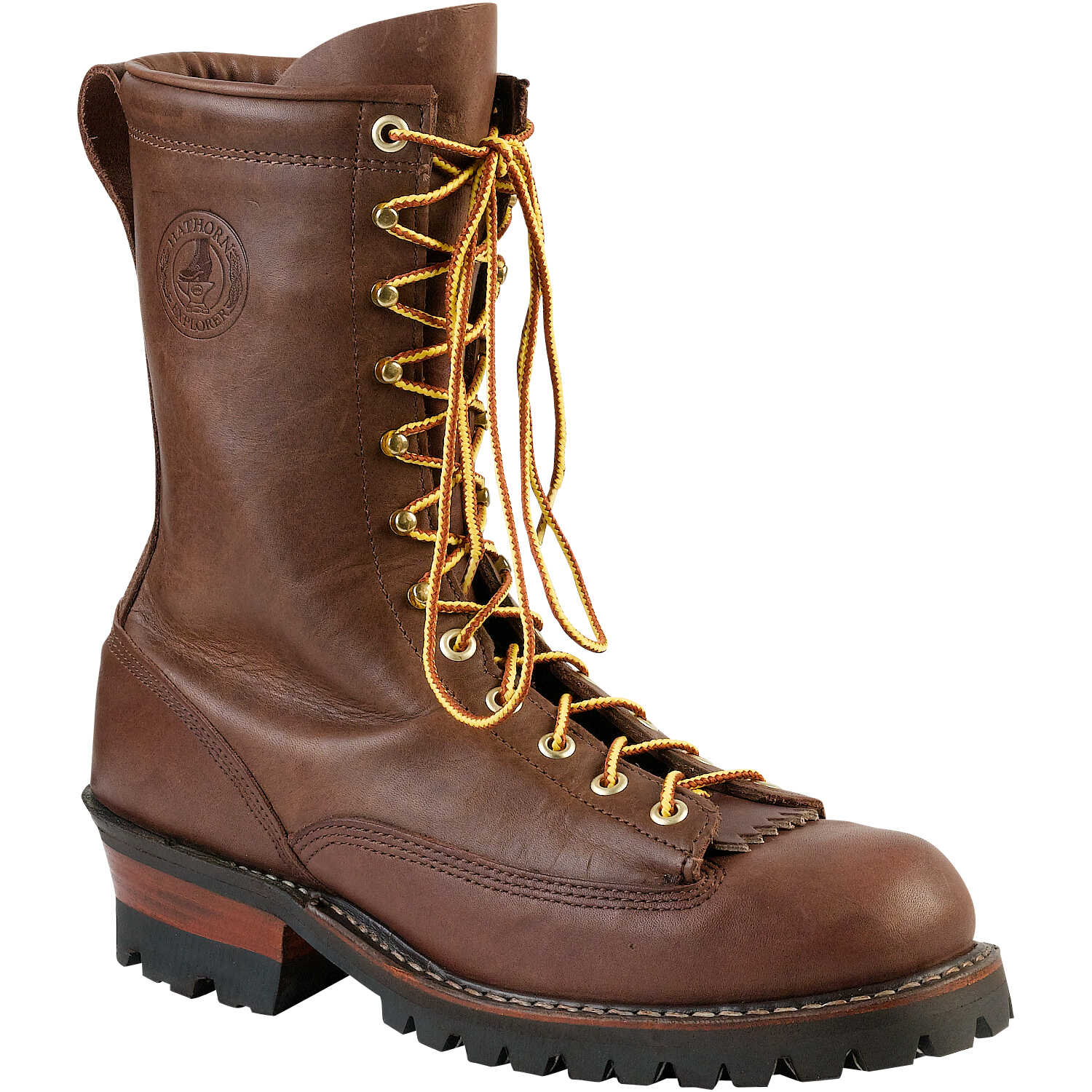 Brown Size 8.5D White’s Boots Hathorn Explorer Lace-to-Toe Logger Boot