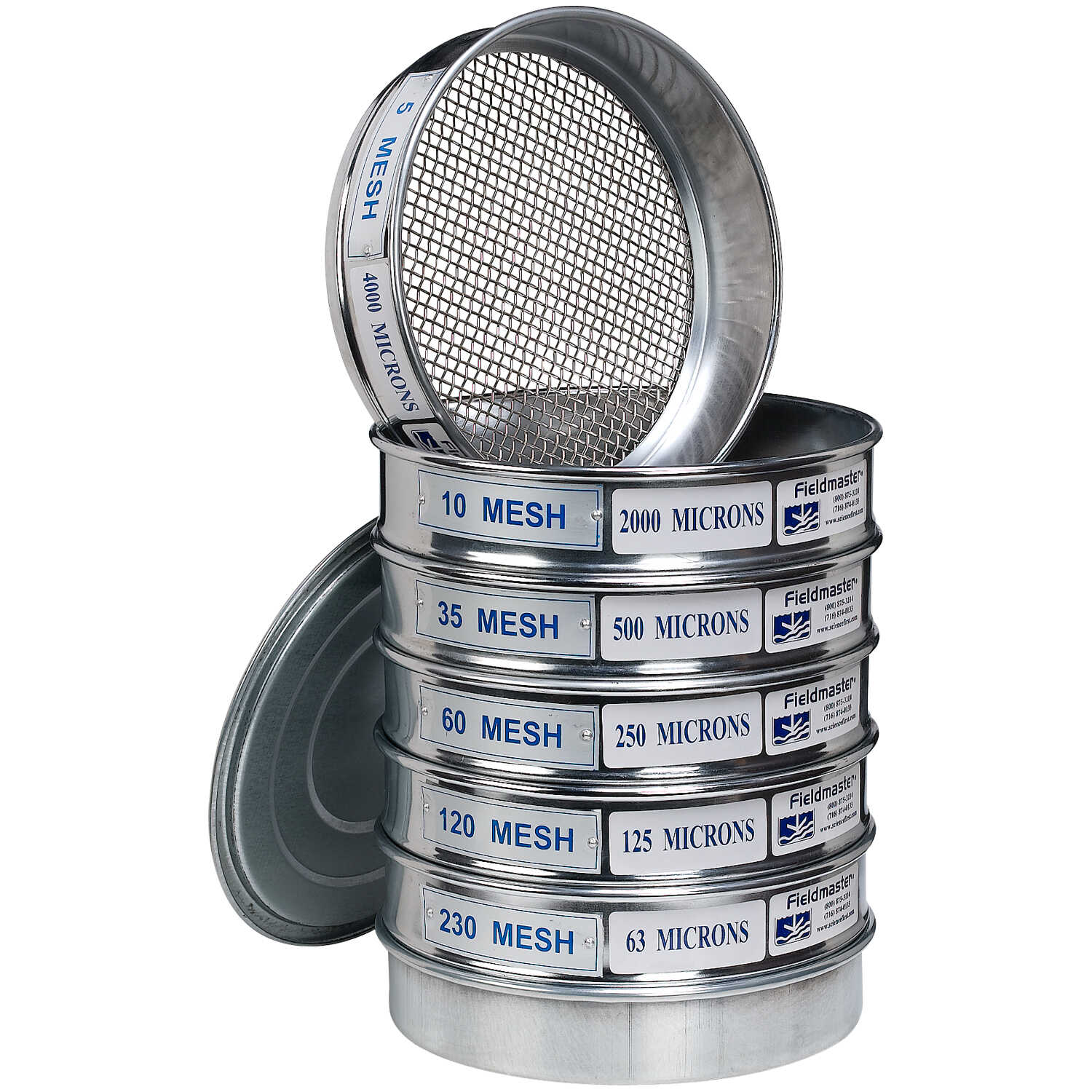 Stainless Steel Mesh Sieve Set Forestry Suppliers Inc