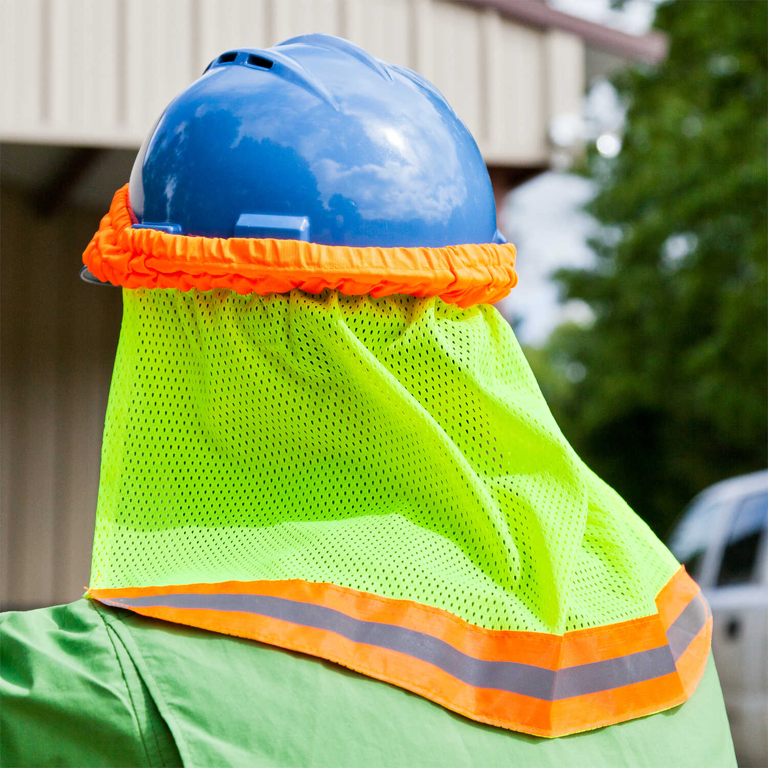 Occunomix OK-5057009 High Visibility Mesh Hard Hat Shade